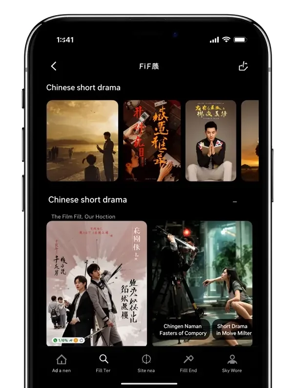 淘剧影院 APP 分类浏览