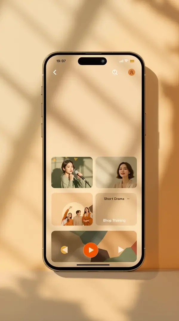 淘剧影院 APP 手机界面预览